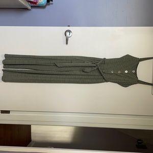 Cecelia Knit Cropped Jumpsuit by Kaileigh. Medium.